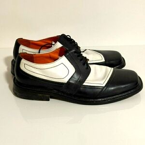 Size 12 black and white dress shoes size 12